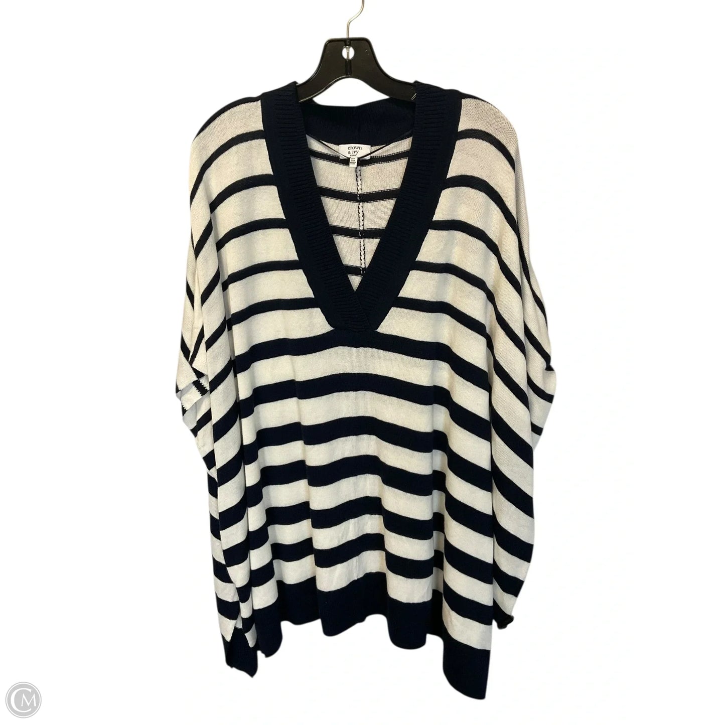 Vest Other By Crown And Ivy In Striped Pattern, Size: Osfm