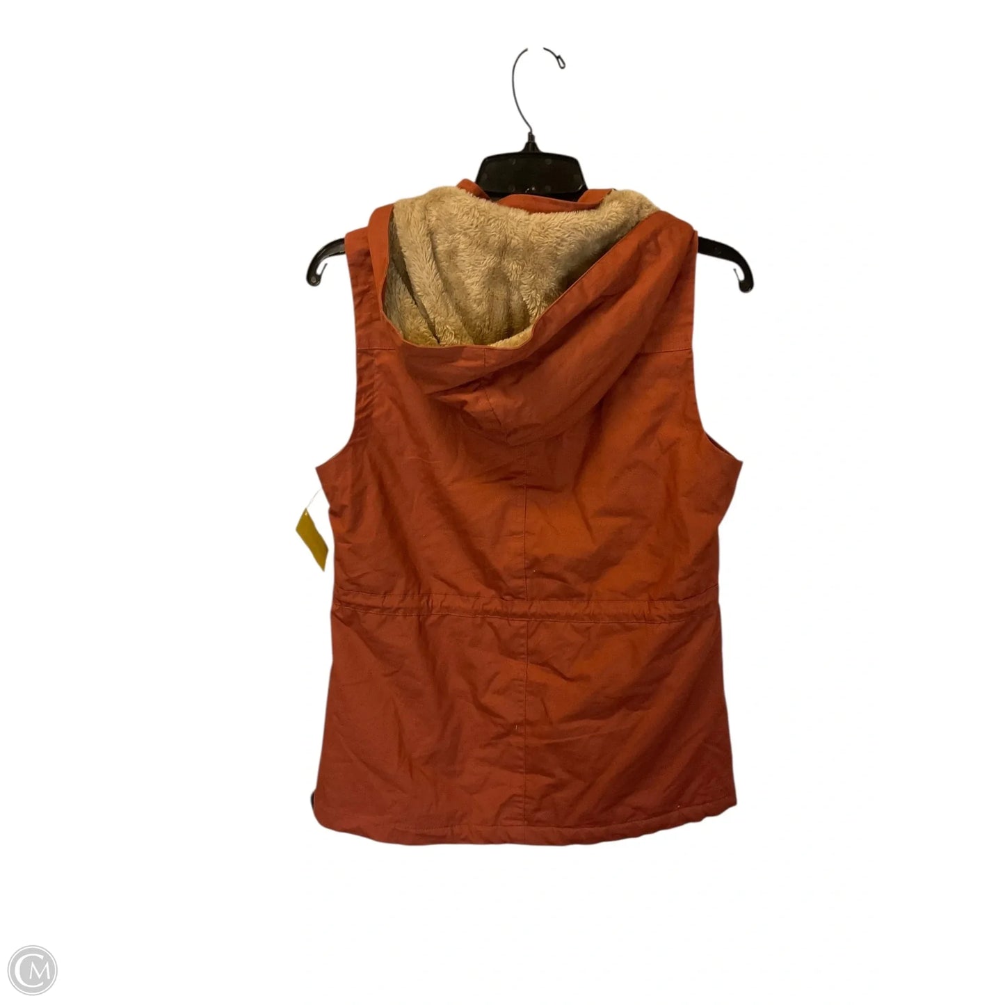 Vest Puffer & Quilted By Love Tree In Orange, Size: S