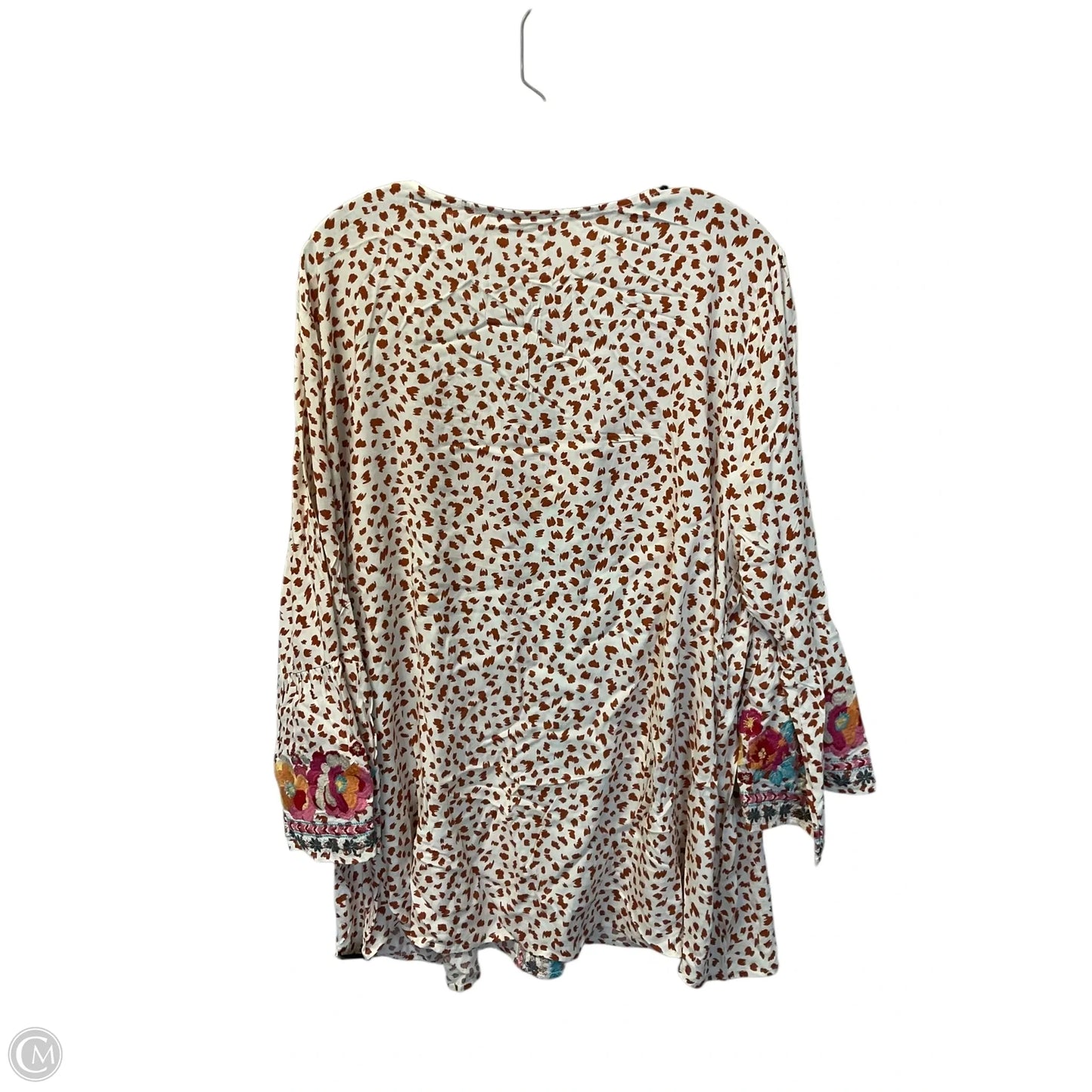 Top Long Sleeve By Savanna Jane In Multi-colored, Size: 2x