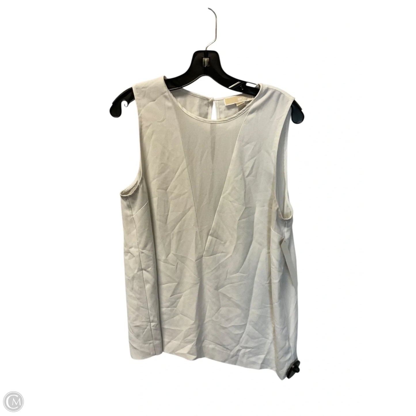 Top Sleeveless By Michael By Michael Kors In Yellow, Size: L