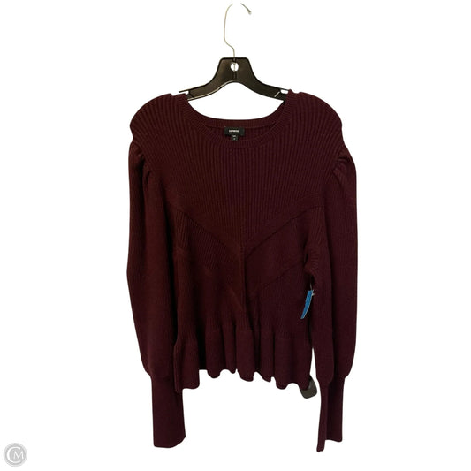 Sweater By Express In Purple, Size: Xl