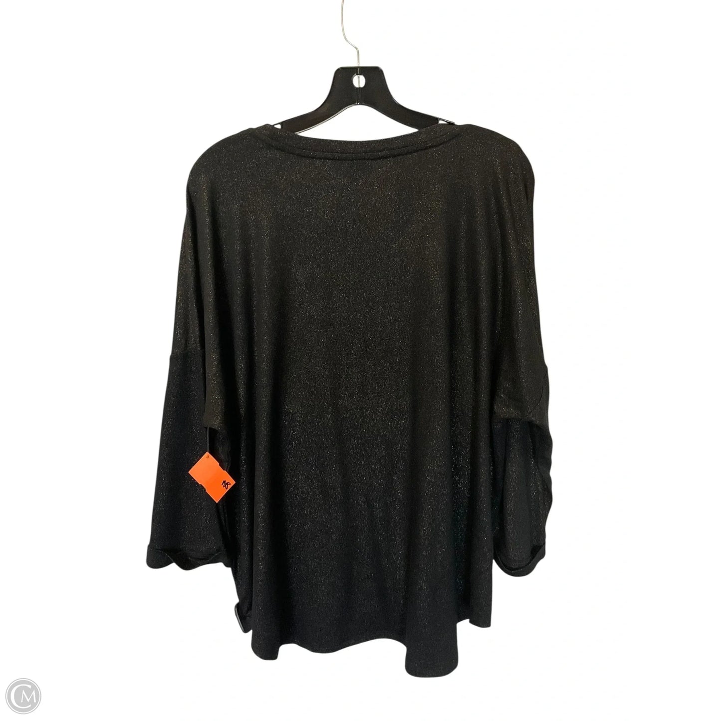 Top Long Sleeve By Crown And Ivy In Black, Size: Xxl