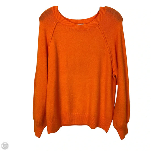 Sweater By Vince Camuto In Orange, Size: S