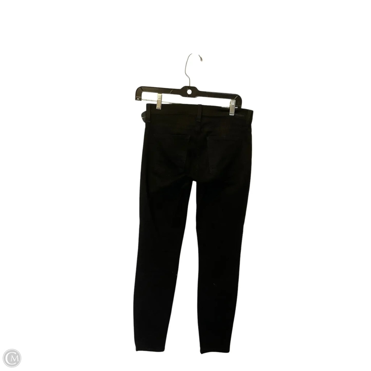 Jeans Skinny By Current Elliott In Black Denim, Size: 2