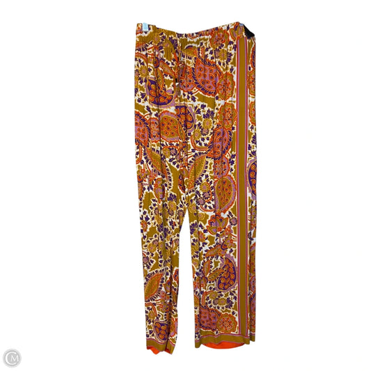 Pants Wide Leg By Rachel Zoe In Orange, Size: L
