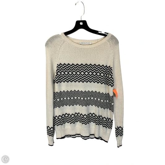 Top Long Sleeve By Trina Turk In Cream