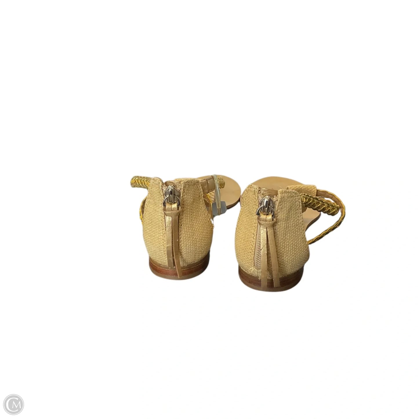 Sandals Flats By Jack Rogers In Gold, Size: 7