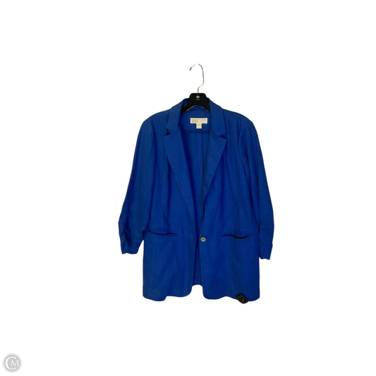 Blazer By Michael By Michael Kors In Blue, Size: S