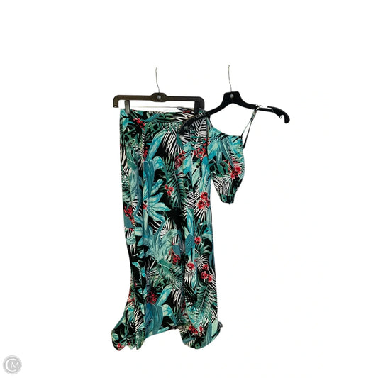 Skirt Set 2pc By Aakaa In Floral Print, Size: S