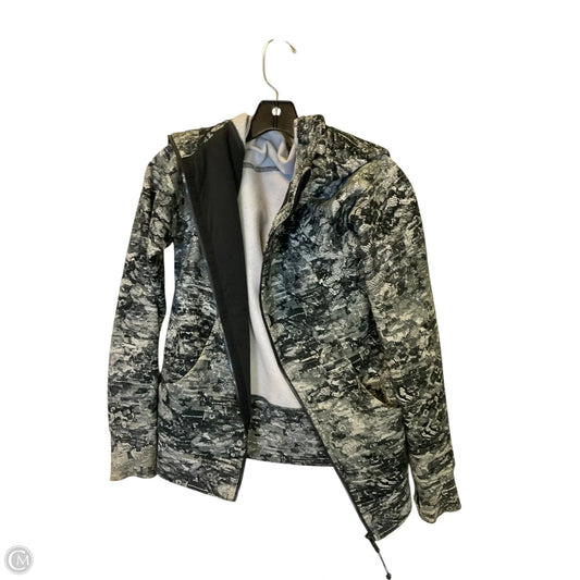 Sweatshirt Hoodie By Lululemon In Grey, Size: 10