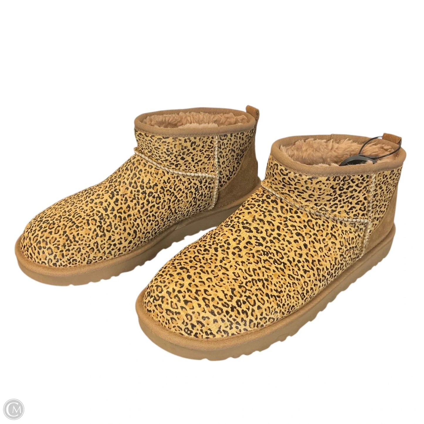 Boots Designer By Ugg In Animal Print, Size: 11