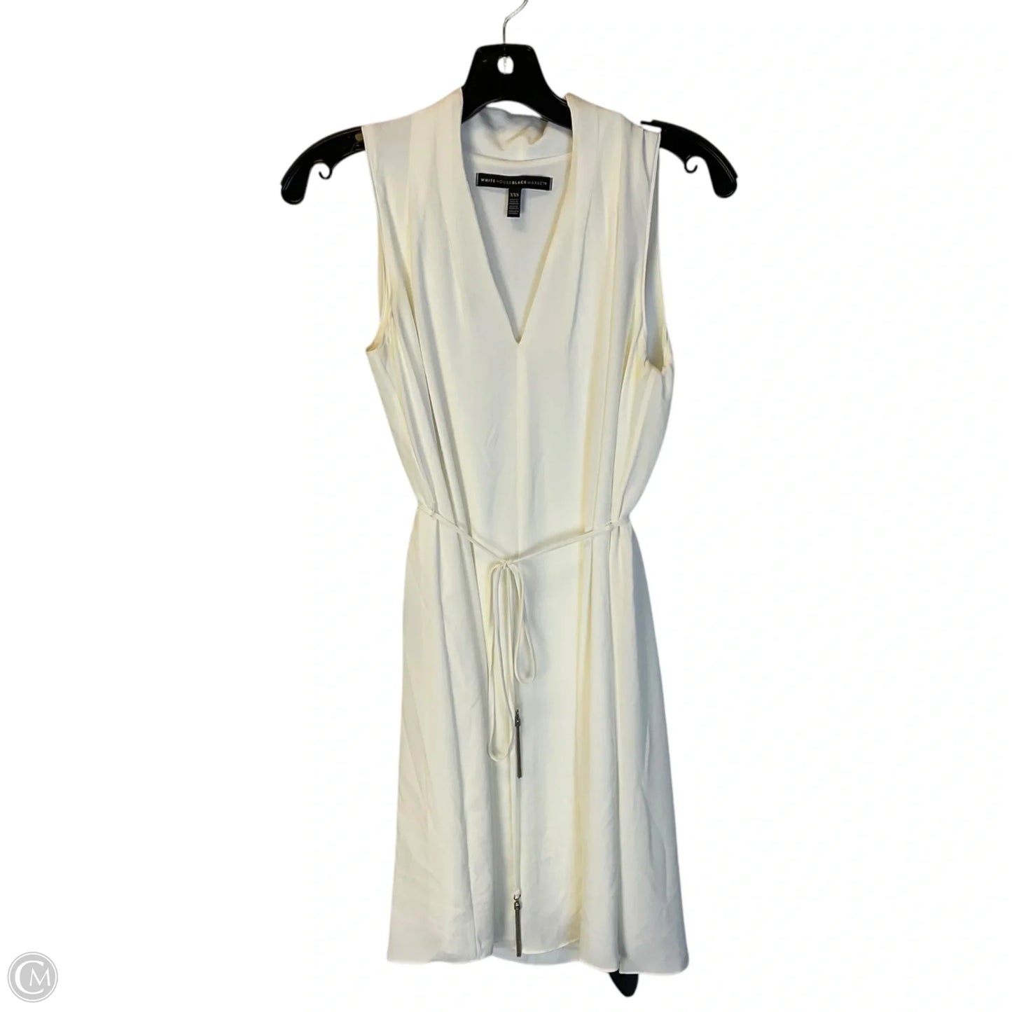 Dress Casual Short By White House Black Market In Cream, Size: Xxs