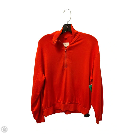 Sweatshirt Collar By Lou And Grey In Orange, Size: S