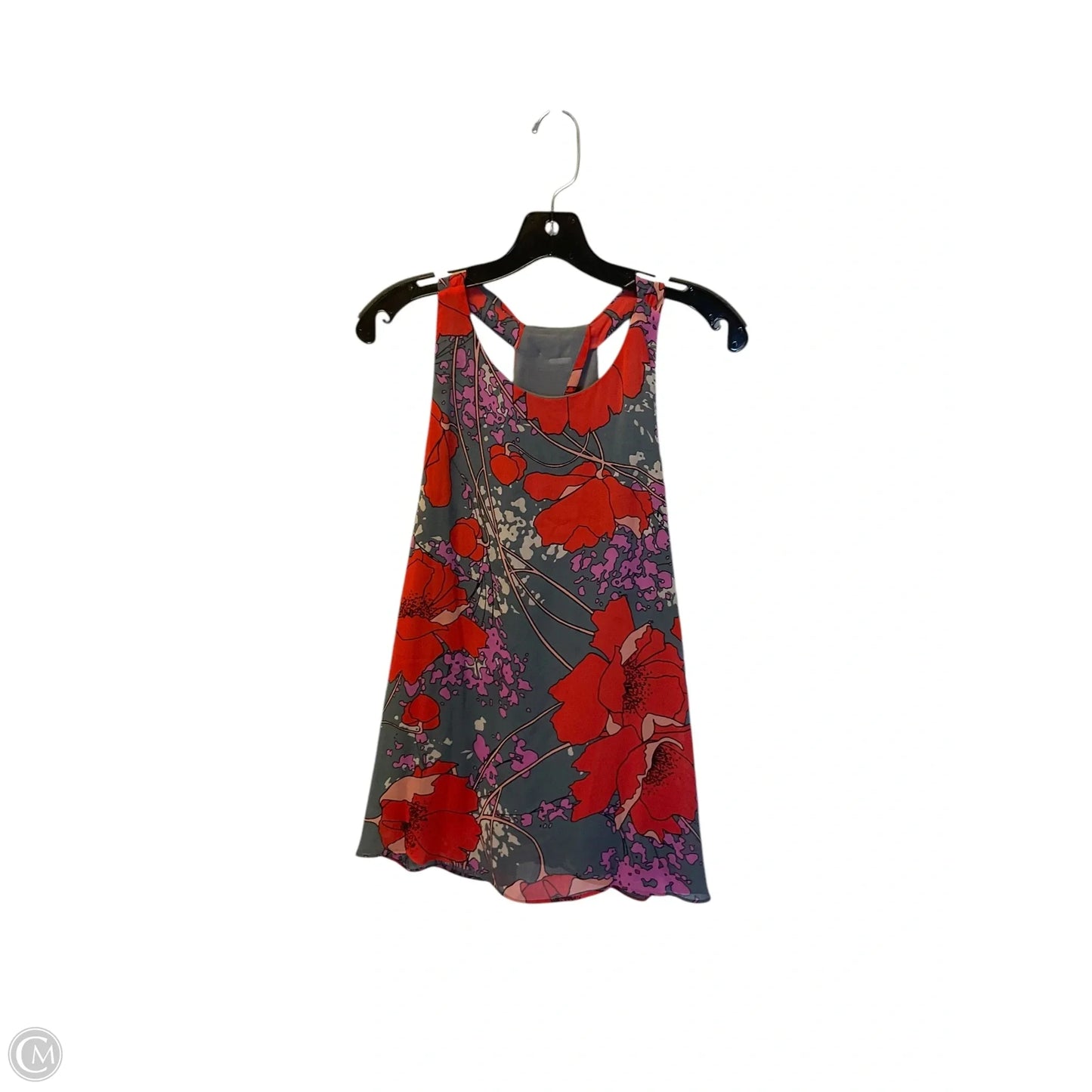 Top Sleeveless By Banana Republic In Floral Print, Size: M