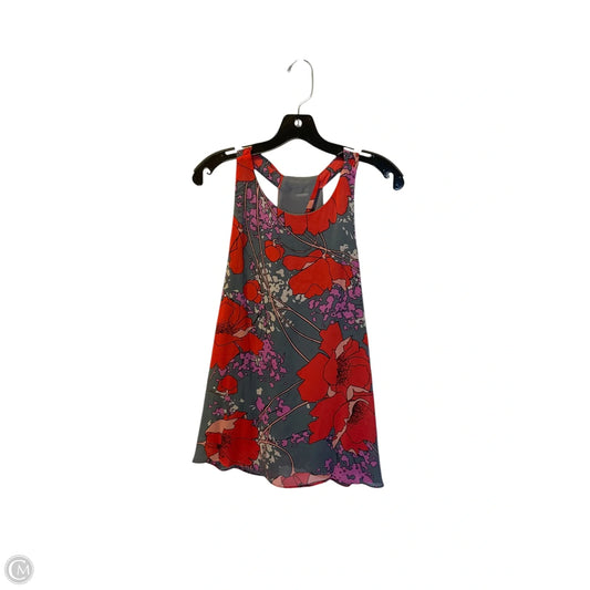Top Sleeveless By Banana Republic In Floral Print, Size: M