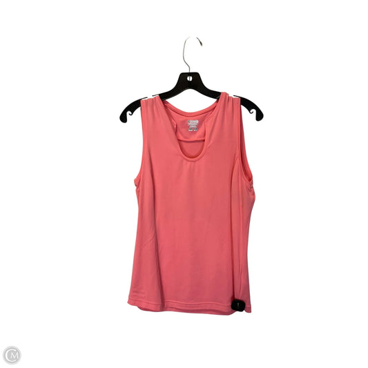 Athletic Tank Top By Columbia In Pink, Size: L