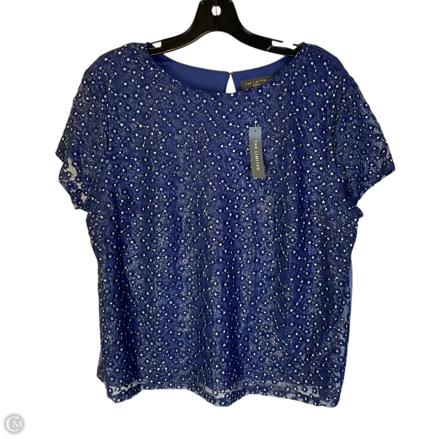 Top Short Sleeve By Clothes Mentor In Blue, Size: Xl