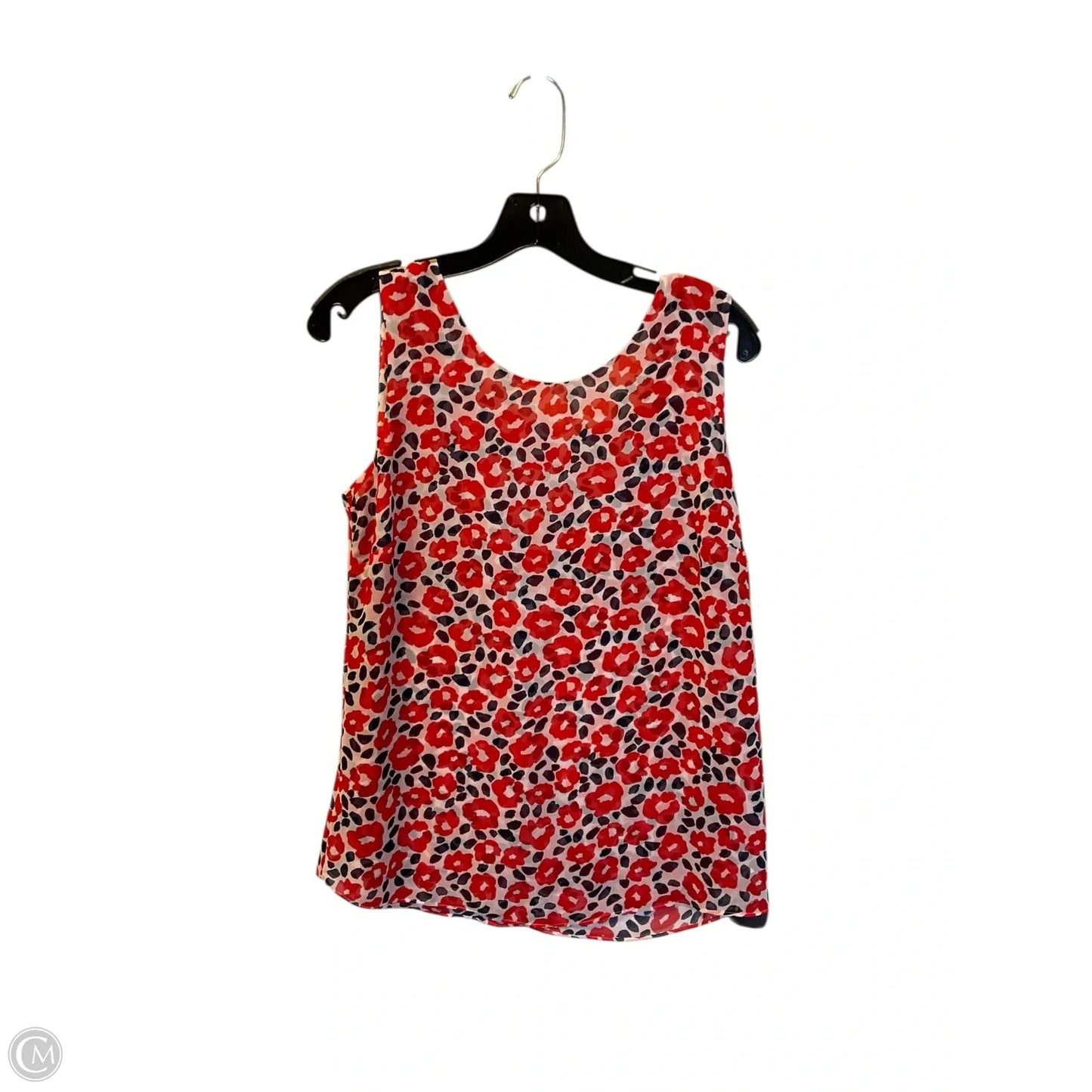 Top Sleeveless Basic By Cabi In Red, Size: S