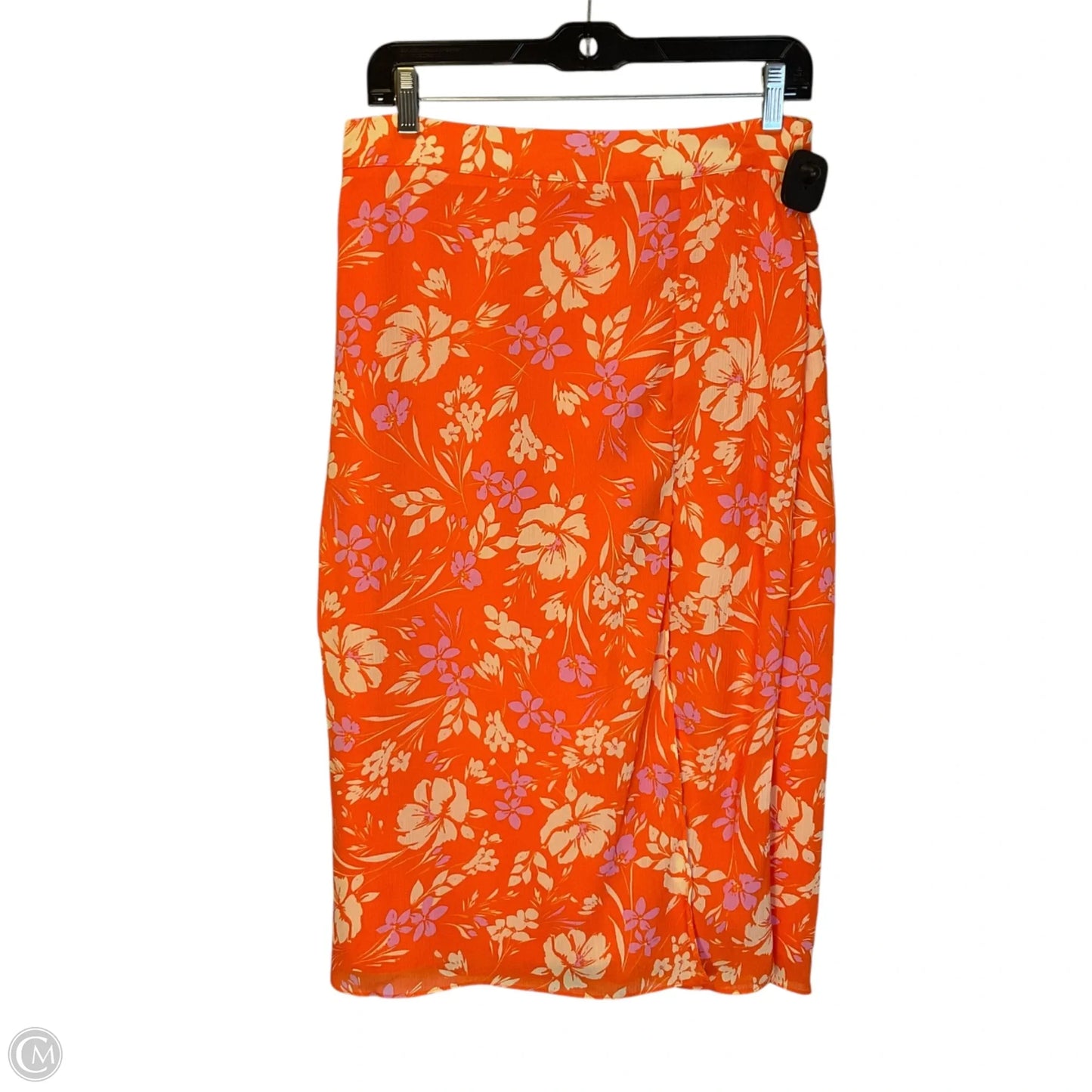 Skirt Midi By Sage In Floral Print, Size: M