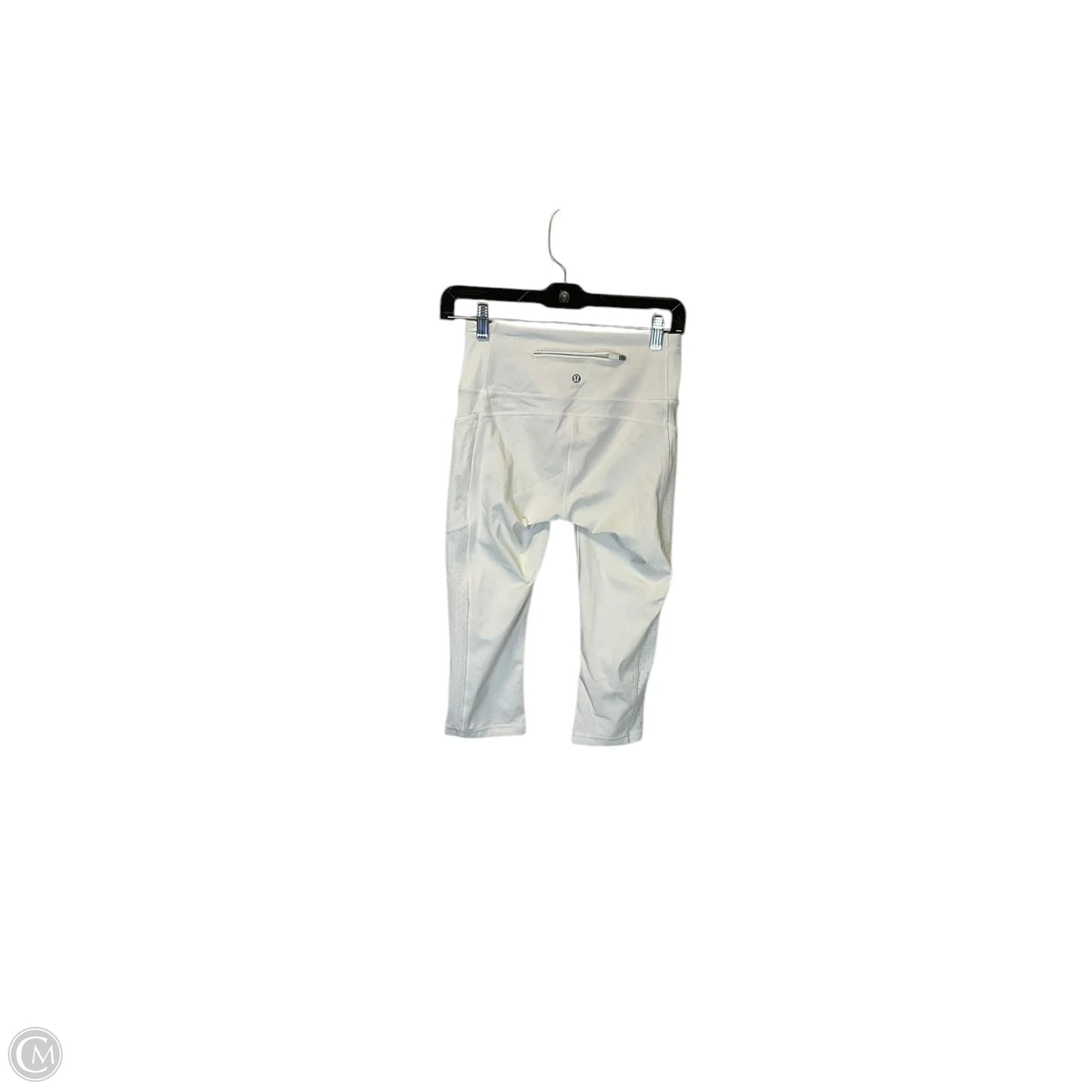 Athletic Leggings By Lululemon In White, Size: 4