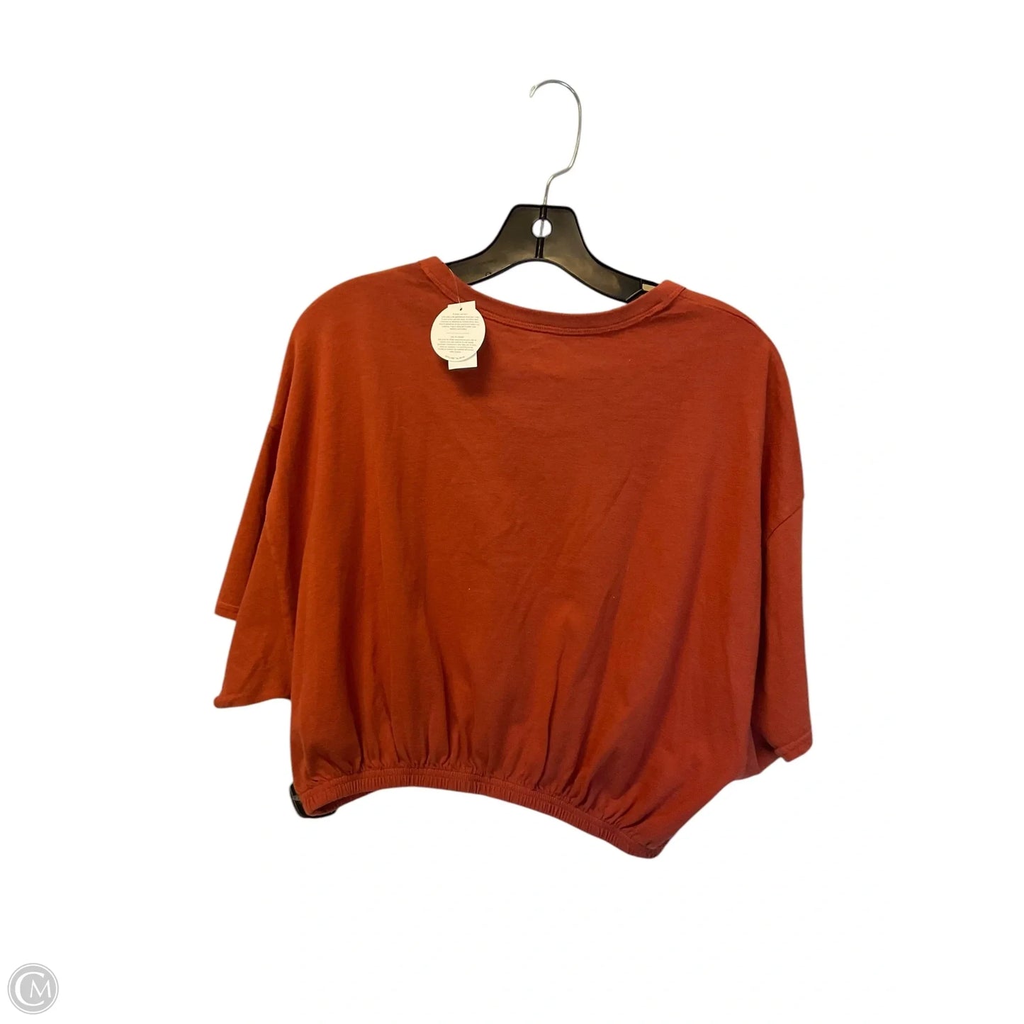 Top Short Sleeve By Aerie In Orange, Size: M
