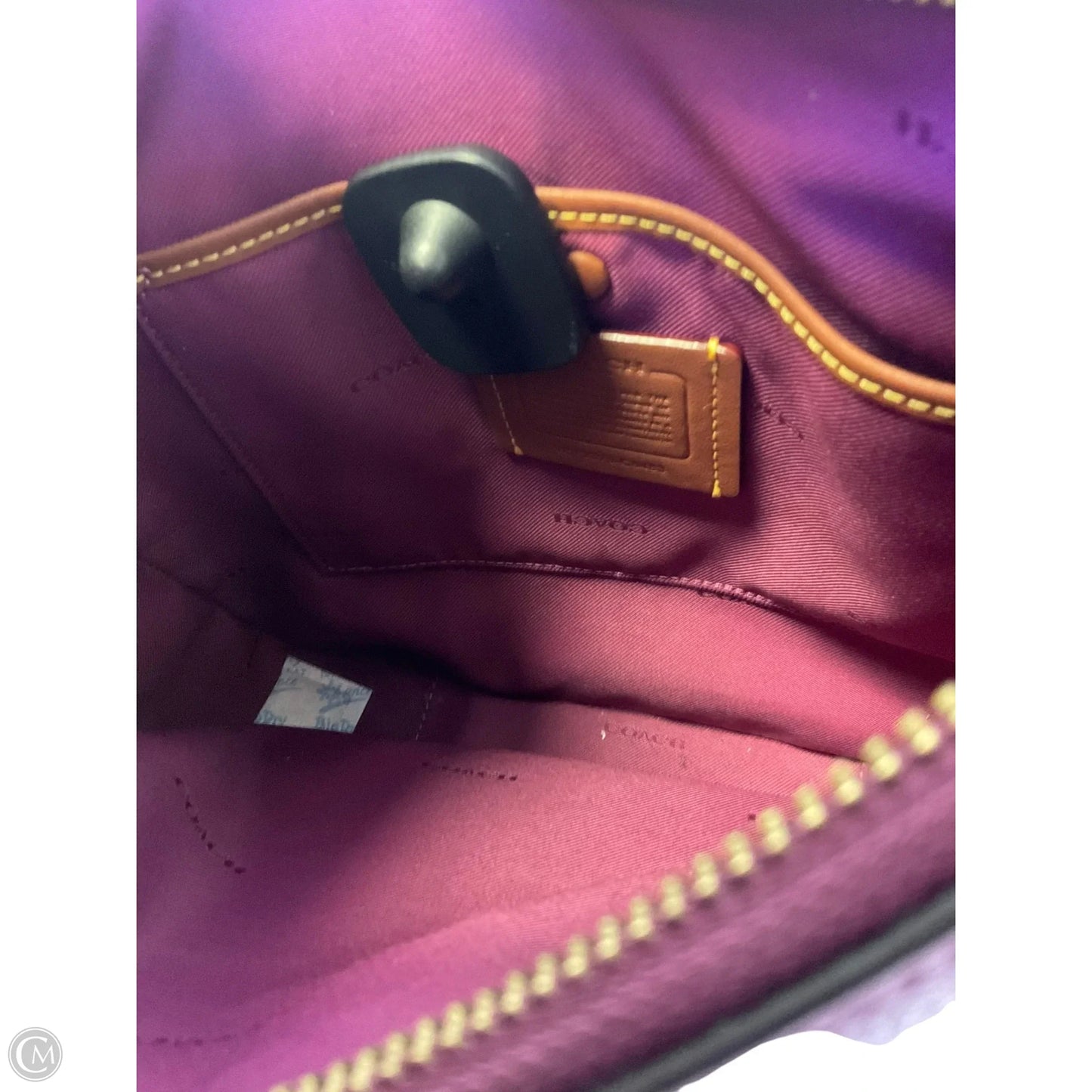 Crossbody Designer By Coach, Size: Medium