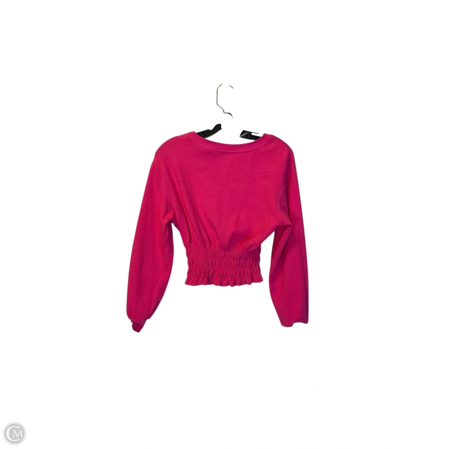 Top Long Sleeve By Maeve In Pink, Size: Xxs