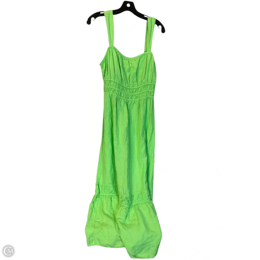 Dress Casual Maxi By Loft In Green, Size: M