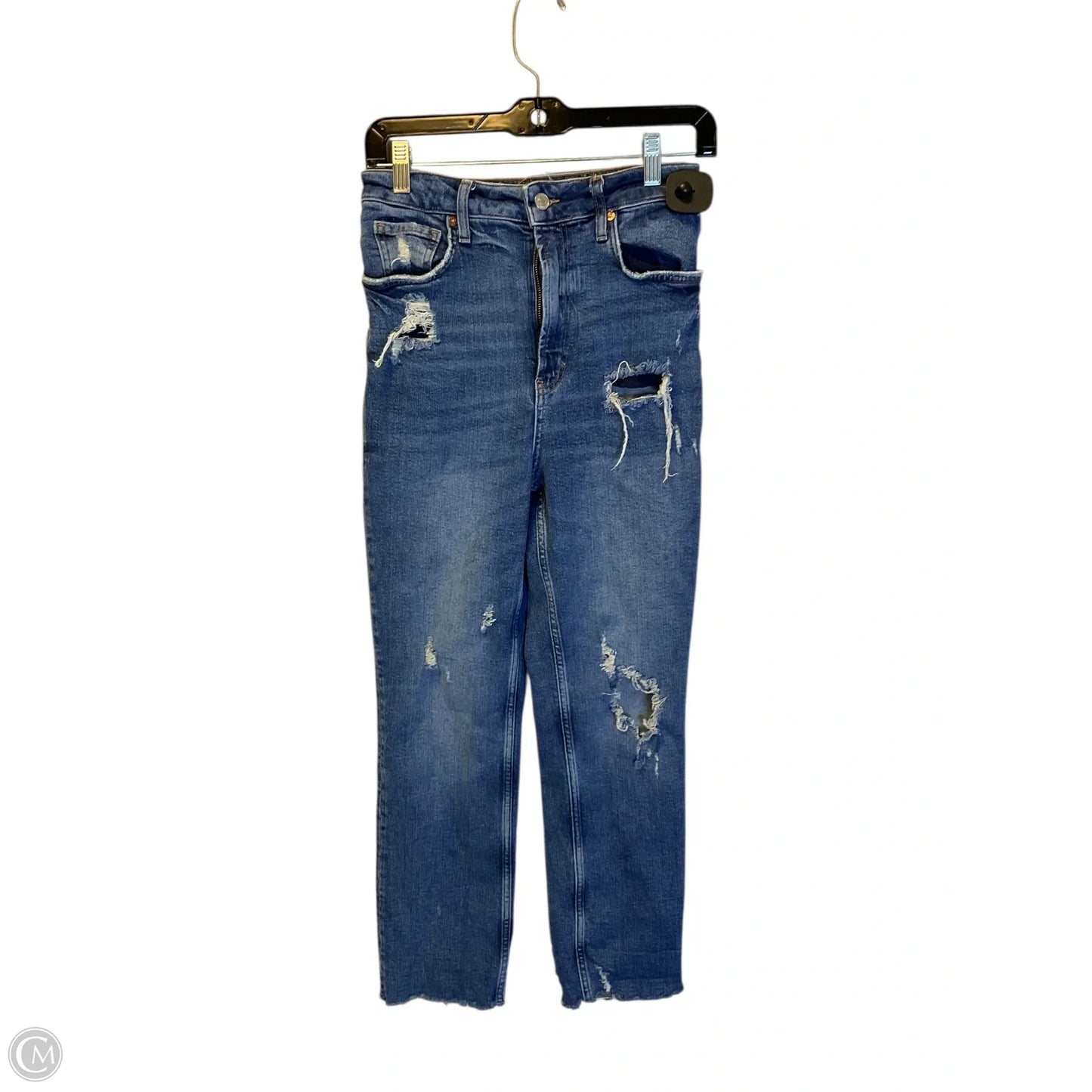 Jeans Skinny By We The Free In Blue Denim, Size: 6