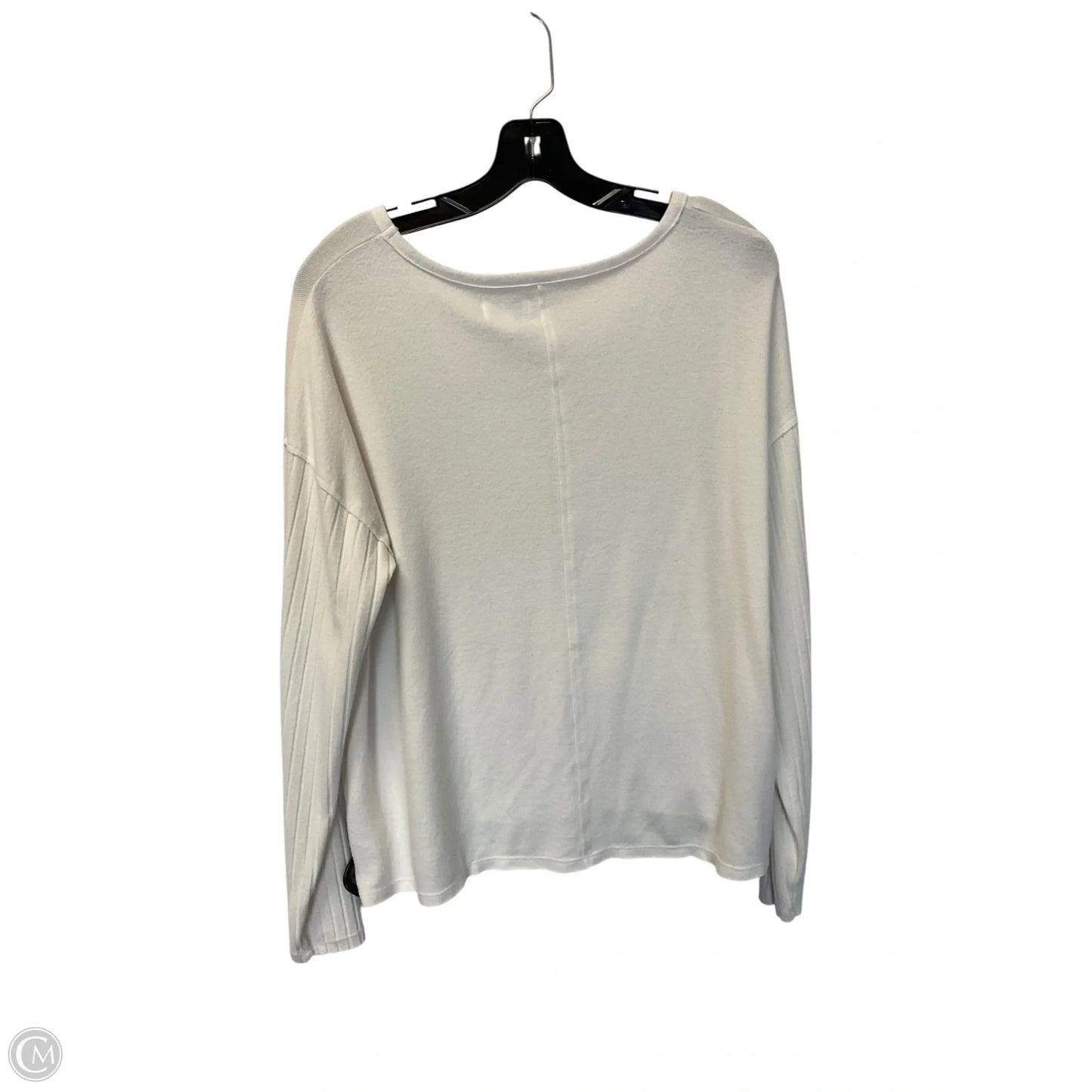 Top Long Sleeve By Wonderly In Cream, Size: L