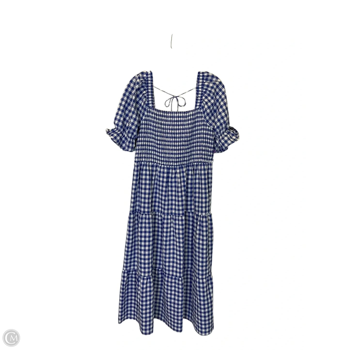 Dress Casual Midi By Clothes Mentor In Striped Pattern, Size: L