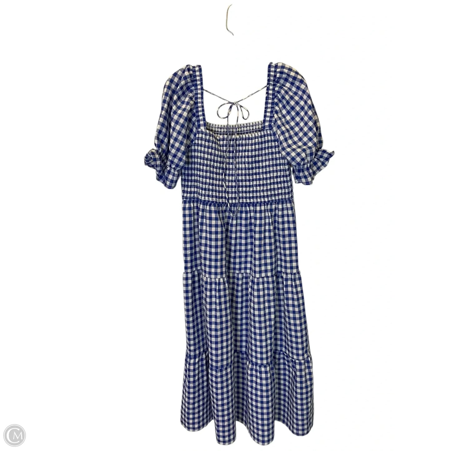 Dress Casual Midi By Clothes Mentor In Striped Pattern, Size: L