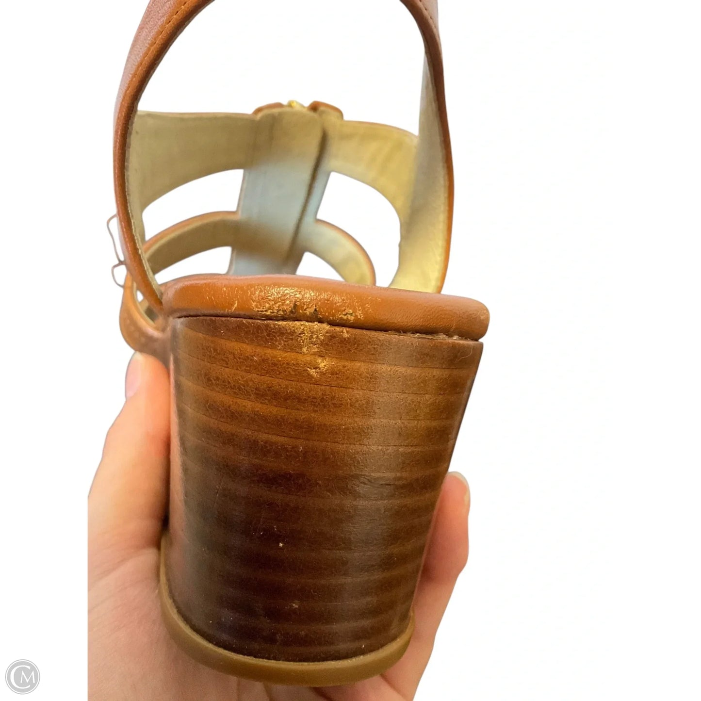 Shoes Designer By Michael Kors In Brown, Size: 7