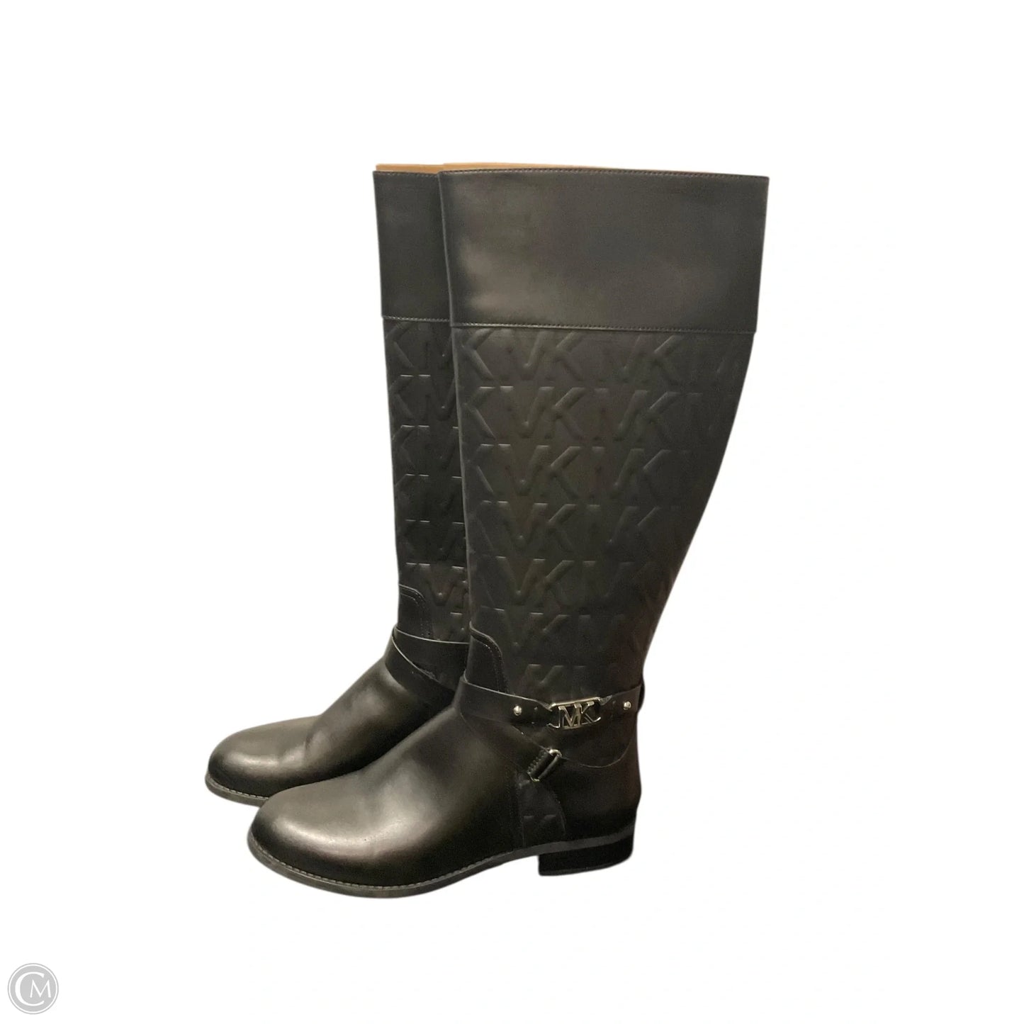 Boots Designer By Michael Kors In Black, Size: 7