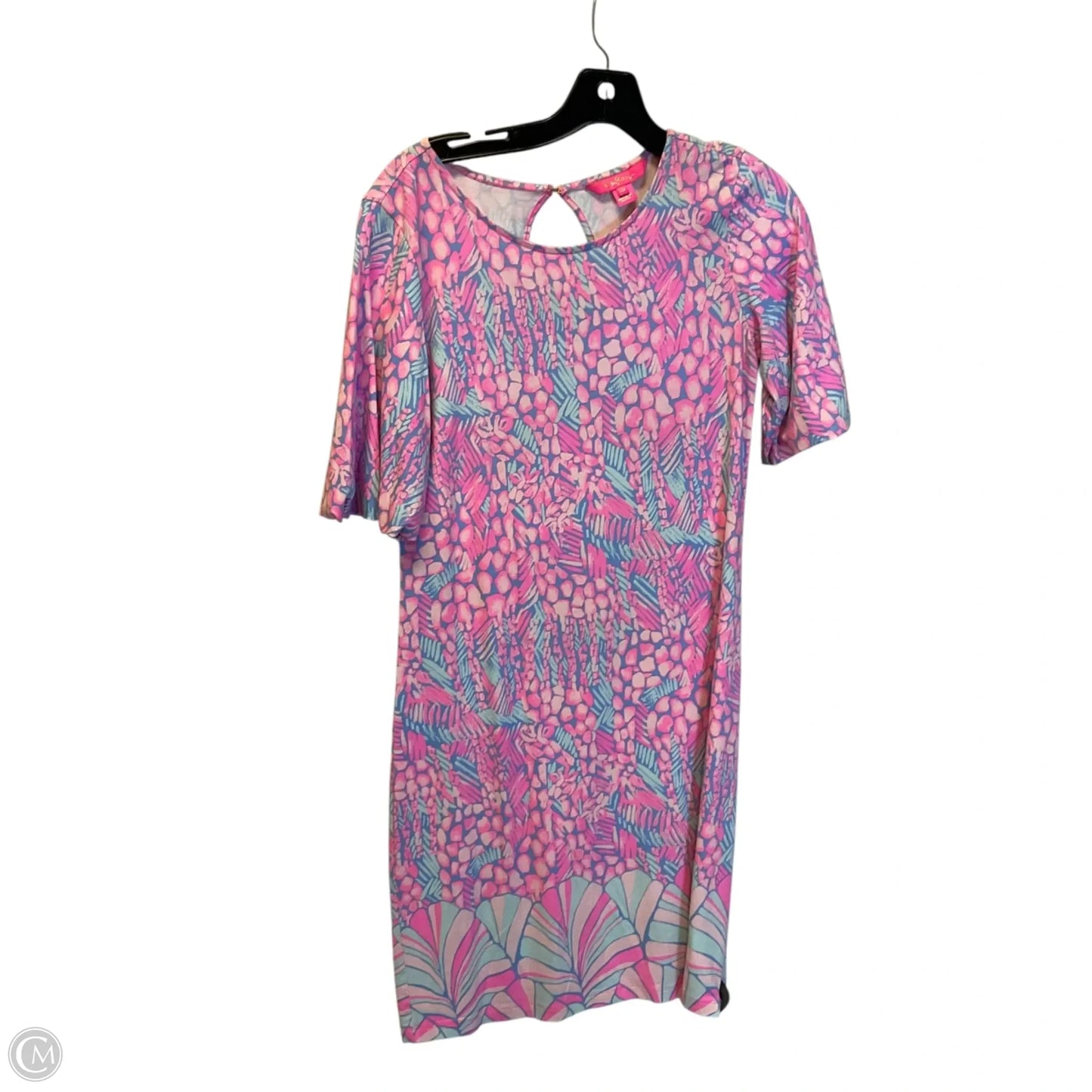 Dress Designer By Lilly Pulitzer In Blue & Pink, Size: Xs