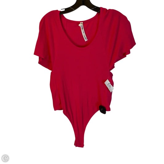 Bodysuit By Free People In Pink, Size: L