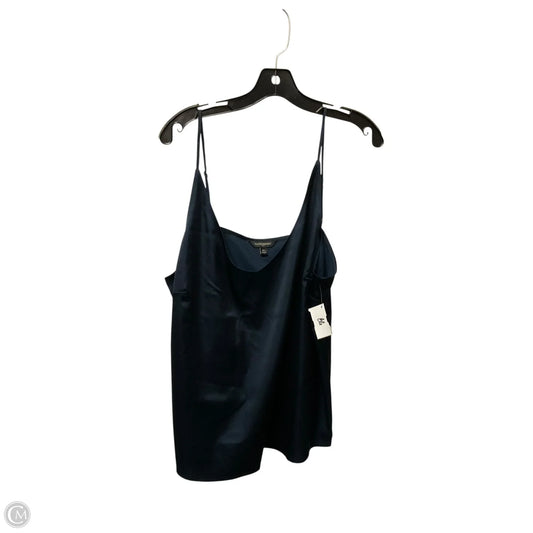 Top Sleeveless By Banana Republic In Navy, Size: Xl