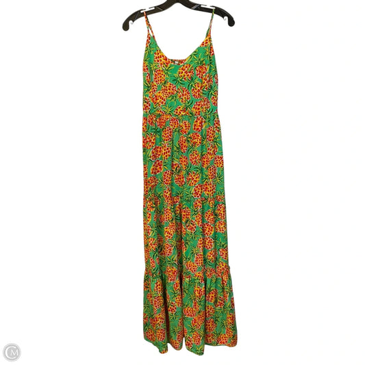 Dress Casual Maxi By Skies Are Blue In Green, Size: S