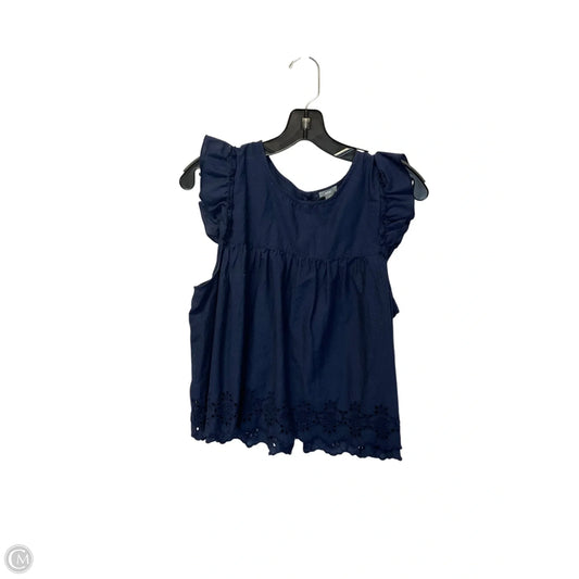 Top Sleeveless By Aerie In Navy, Size: L