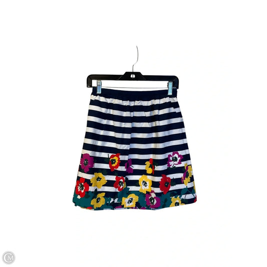 Skirt Midi By Banana Republic In Striped Pattern, Size: 10
