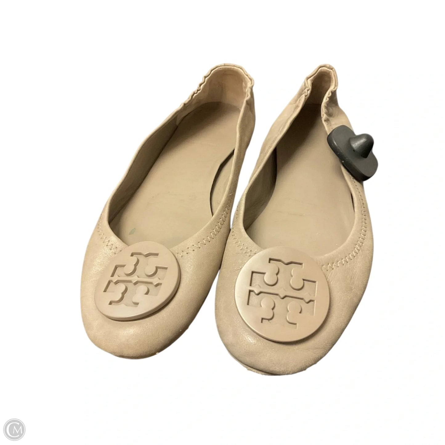 Shoes Designer By Tory Burch In Tan, Size: 5.5