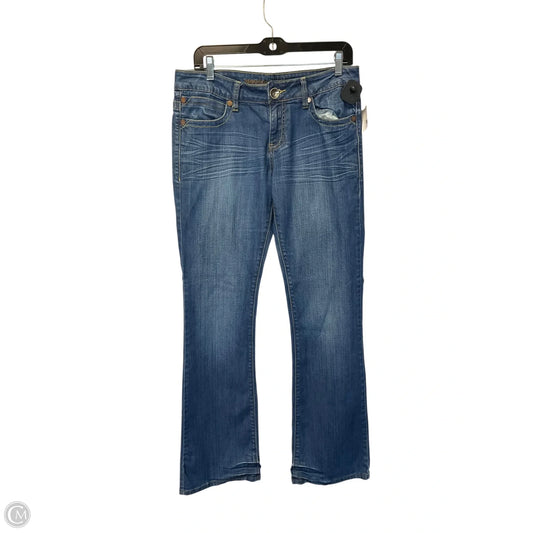Jeans Boot Cut By Paper Denim Cloth In Blue Denim, Size: 8
