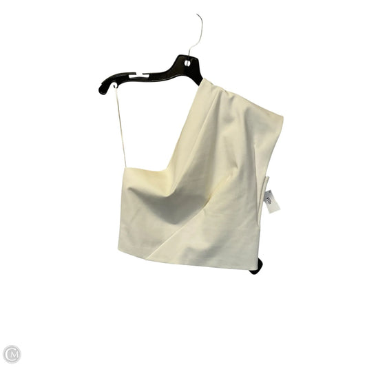 Top Sleeveless By Express In Cream, Size: M