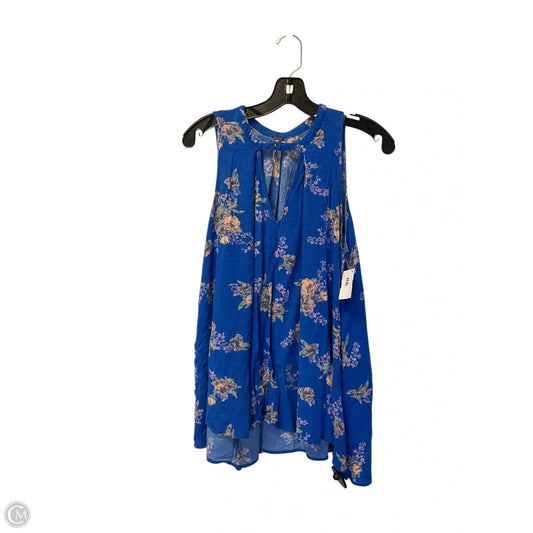 Top Sleeveless By Free People In Blue, Size: Xs