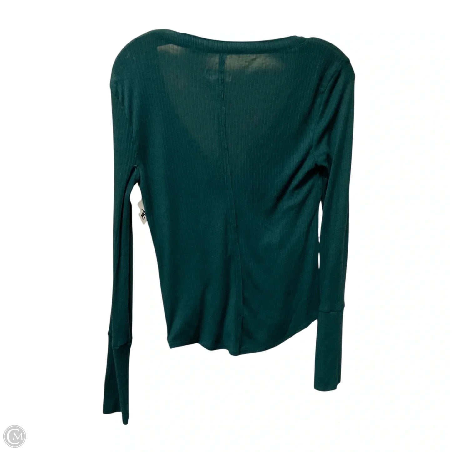 Top Long Sleeve By Pilcro In Green, Size: S