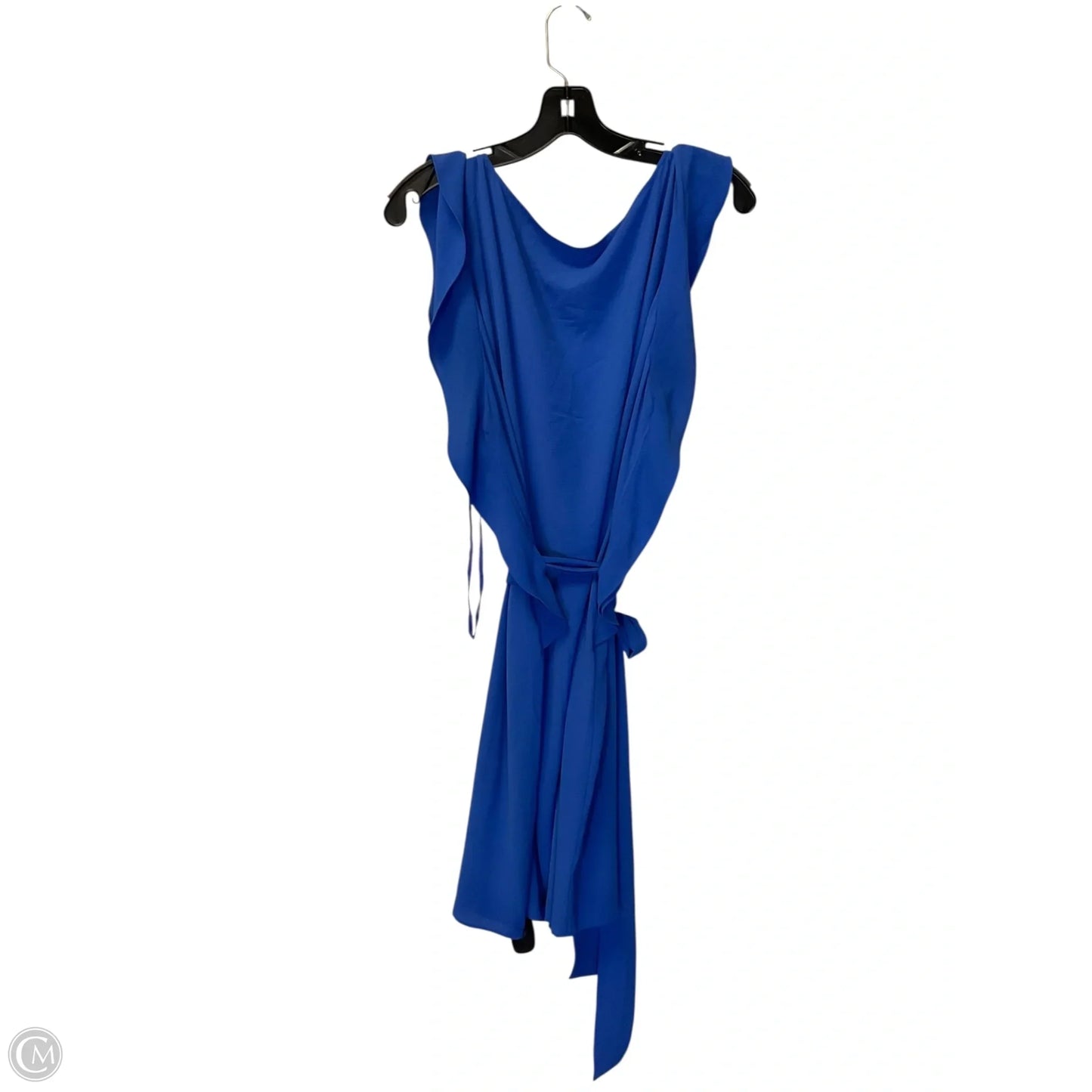 Dress Designer By Michael Kors In Blue, Size: Xl