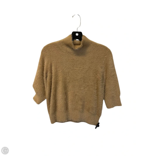 Sweater Short Sleeve By Trina Turk In Tan, Size: S