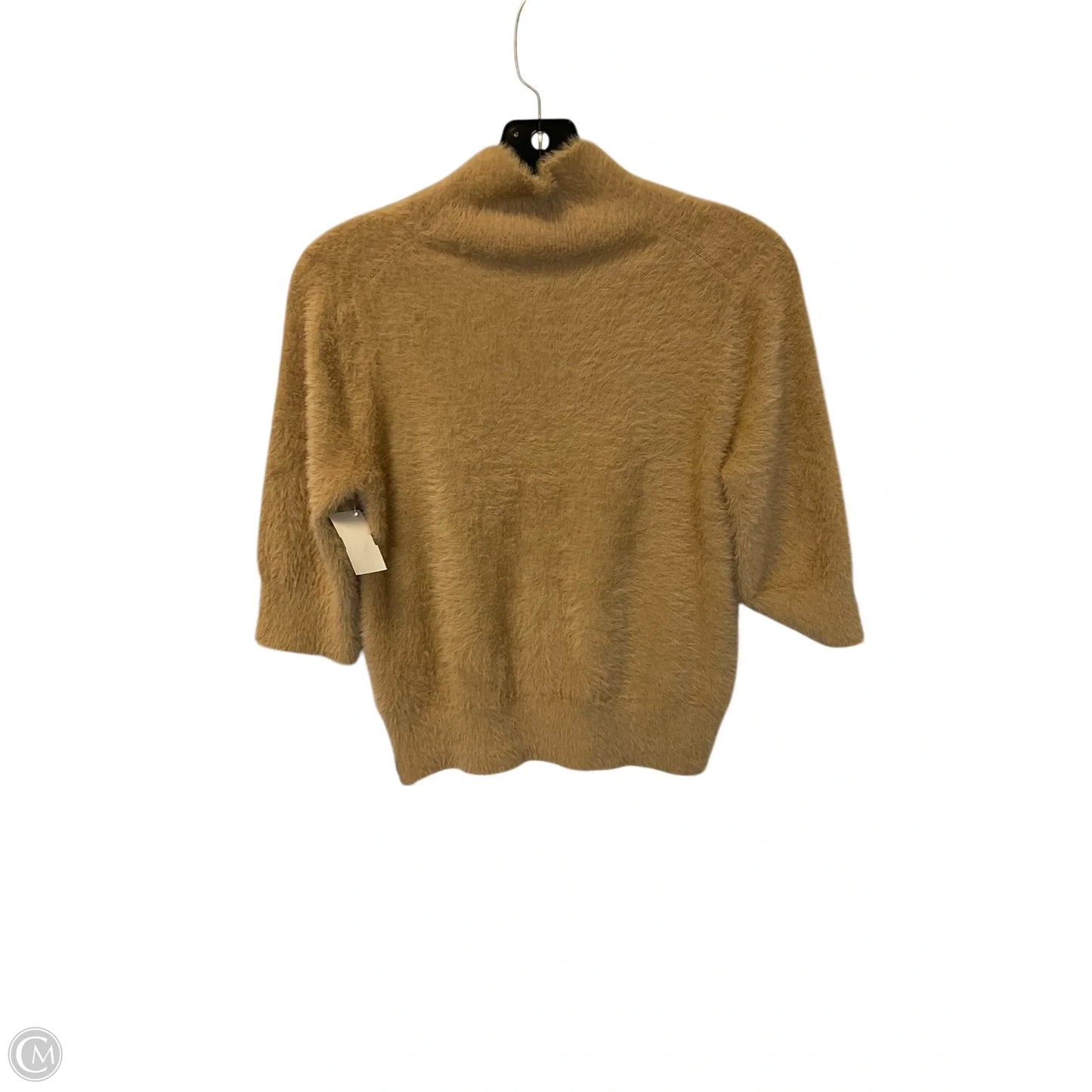 Sweater Short Sleeve By Trina Turk In Tan, Size: S