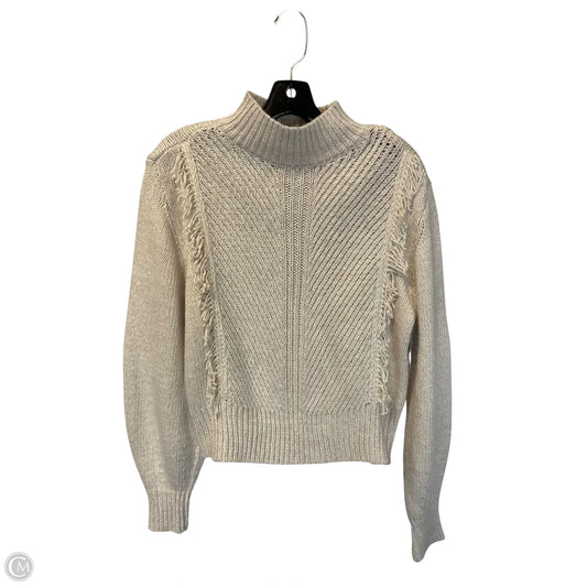 Sweater By Ann Taylor In Cream, Size: M