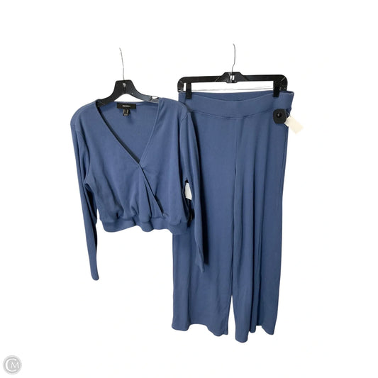 Pants Set 2pc By Forever 21 In Blue, Size: L